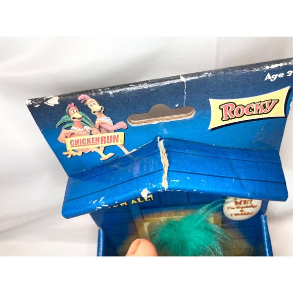 Rocky- Chicken Run Squishers Action 2000 Collectable Squishers & Wobble Figure - Picture 2 of 5